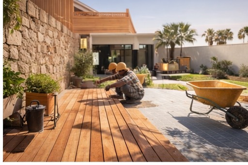 Travaux d’aménagement à Marrakech et au Maroc