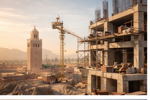 Travaux de construction à Marrakech et au Maroc